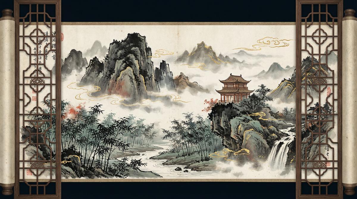 糖心Vlog水墨山水意境影像 - www.cbqkqdw.cn