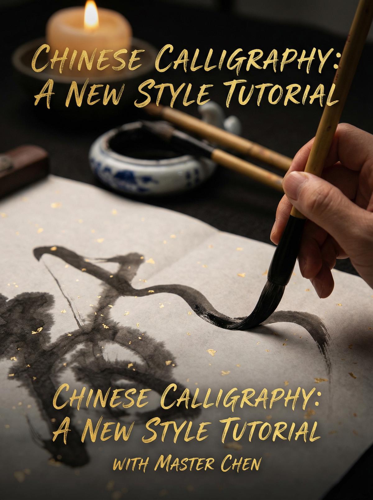 糖心Vlog 糖心Vlog：新中式书法入门视频演示 - www.cbqkqdw.cn